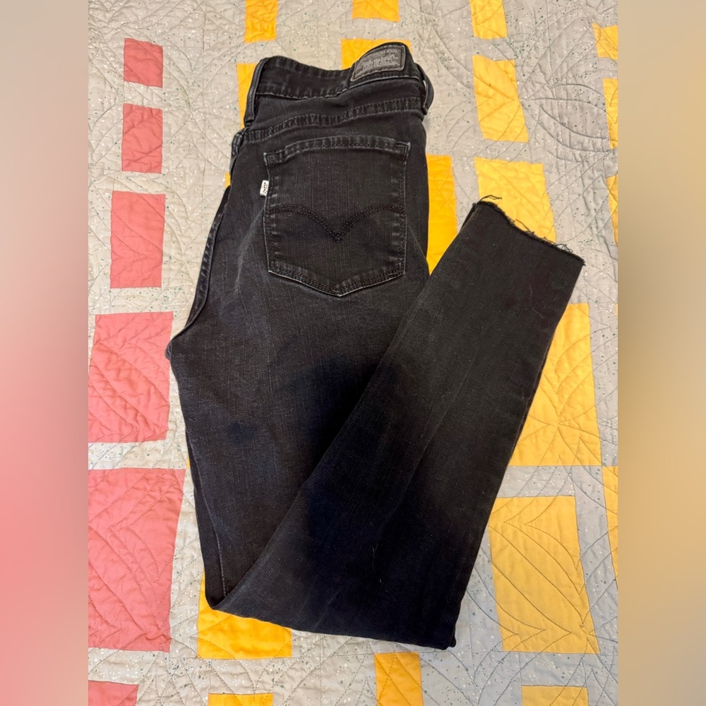 Levi’s Faded Black Women's Skinny Jeggings